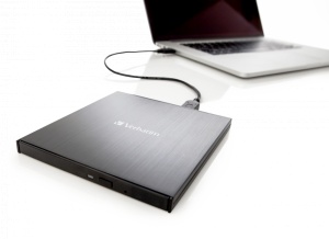 CD/DVD WRITER VERBATIM USB 3.2 + USB-C "43886" (TIMBRU VERDE 0.8 LEI) - 3