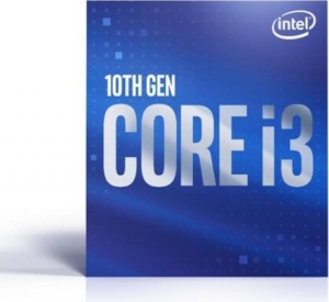 CPU INTEL i3-10100, skt LGA 1200, Core i3, frecventa 3.6 GHz, turbo 4.3 GHz, 4 nuclee, putere 65 W, "BX8070110100" - 2