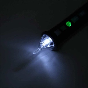 Creion de Tensiune Mestek AC10, Tester Tensiune fara Contact, Dual Range, 12V, Negru - Img 6