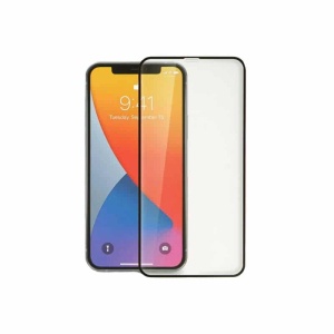 Folie Sticla Protectie Clear Pentru iPhone 13 Mini, Prio Glass, 0.3mm, 9H, Rama Antisoc