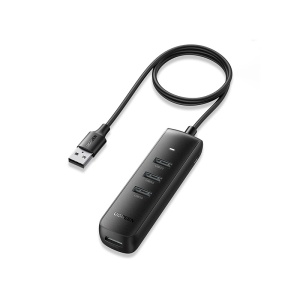 Hub Multiport 5 in 1, Ugreen CM416, USB Type-A, 4 x USB 3.0 Gen 1, Negru