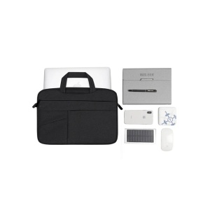 Husa Laptop 15 Inch, Basekit, Husa Protectie Impermeabila, Dark Gray - Img 3