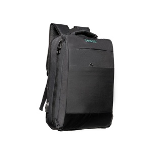 Rucsac Laptop 17 inch, Spacer, Compariment Calatorii, Buzunare Frontale, Strap Troler, Impermeabil, Negru