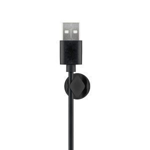 Set 6x Organizatoare Cabluri 2 Locuri, Basekit, Diametru Cablu 5.3 mm, Negru - Img 2