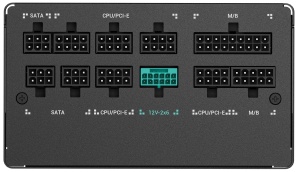 SURSA DeepCool "PN750-M", 750W, 80 PLUS Gold, modular, format ATX 12V V3.1, "R-PN750M-FC0B-EU" (timbru verde 2 lei) - 6
