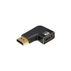 Adaptor HDMI Mama la HDMI Tata, Basekit, 8k@60Hz, 4k@120Hz, 270 Grade, Conectori Auriti, Argintiu - Img 5