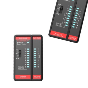 Aparat de Masura Digital, Habotest HT812A, Tester Cablu Retea, RJ45, RJ14, RJ12, RJ9 - Img 4