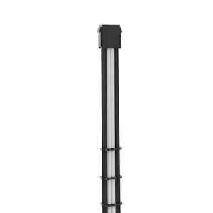 Cablu Alimentare Placa Video, AsiaHorse Modding Sleeve, 6+2 Pini, Mesh Textil, 30 cm, 18AWG, Black+White - Img 3