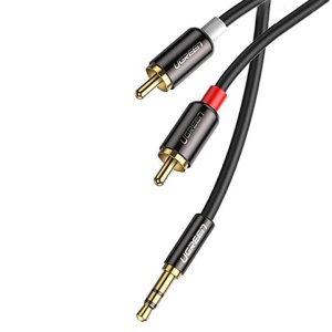 Cablu Audio Jack 3.5 mm - 2RCA Stereo Ugreen, 1/2/3 m - Img 2