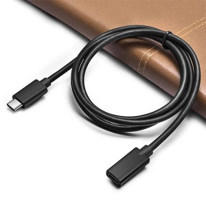 Cablu Extender USB-C 3.2 Gen1 5Gbps Tata - Mama, Incarcare PD 60W, Basekit KU31MF, Ecranat, Negru, 0.5/1/2/3 m - Img 6