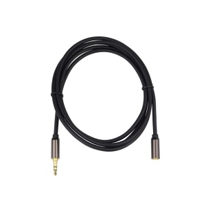Cablu Extensie Audio, Basekit, Jack 3.5mm Tata la 3.5mm Mama, 1.5/3/5m, Negru - Img 4