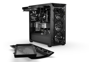 CARCASA be quiet! "SHADOW BASE 800", Middle Tower, ATX, fara sursa, 3xfan, USB 3.2 gen 1 x 2, USB Type-C x 1, audio+mic, PSU shroud, 7 sloturi expansiune, ARGB, negru, "BGW61"  - 5