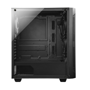 CARCASA CHIEFTEC, Middle Tower, ATX, "HUNTER", fara sursa,sticla securizata, 4xfan, USB 2.0x1, USB 3.0 x 2, Jack 3.5mmx2, mesh, fan ctr (inclusiv RGB), telecomanda "GS-01B-OP"  - 4