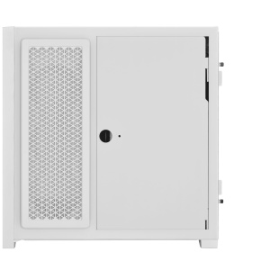 CARCASA CORSAIR Middle Tower, ATX, "iCUE 5000X RGB", fara sursa,sticla securizata, fanx4, USB 3.0x2, USB 3.1 Type-Cx1, Jack 3.5 mmx1, mesh, alb "CC-9011233-WW"  - 6