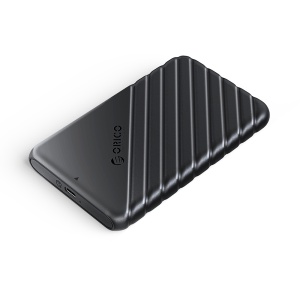 Carcasa Rack HDD/SDD 2.5" SATA, Orico, USB-C 3.1, 5Gbps, Negru - Img 2