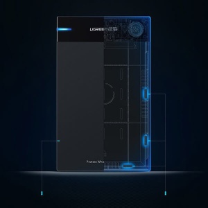 Carcasa Rack pentru HDD / SSD Extern, Ugreen 50422, Drive 2.5 si 3.5 inch, USB 3.0, SATA, UASP, Design Tool-free - Img 7