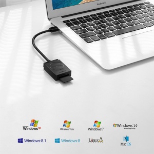 Card Reader Ugreen, Interfata USB 3.0, Micro SD, SD Card, Negru - Img 4