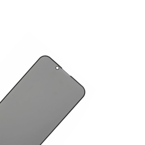 Folie Sticla Protectie Privacy de 0.3 mm cu Rama, pentru iPhone 13 Mini, Negru - Img 2
