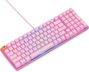 Glorious PC Gaming Race mecanica gaming RGB GMMK 2 Full-Size, Fox Linear Switches, USB-C, US layout, Roz "GLO-GMMK2-96-FOX-P"  - 2