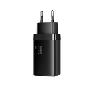 Incarcator Retea, Joyroom, 65W, 2x USB Type-C, 1x USB-A + Cablu USB-C la USB-C, 100W, 1.2m, Negru - Img 6