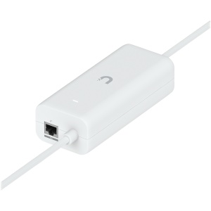 Injector PoE / Adaptor AC Integrat, Ubiquiti UACC-POEPLUS-USBC, 30W, Port Multi-Gigabit, Alb