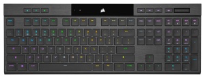 K100 AIR WIRELESS RGB Ultra-Thin Mechanical Gaming Keyboard - CHERRY MX Ultra Low Profile Tactile (NA) "CH-913A01U-NA",  - 1