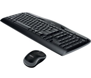 KIT wireless LOGITECH, tastatura wireless multimedia "MK330" + mouse wireless 1000dpi, 3 butoane "M215", black, "MK330" "920-003999"   - 3