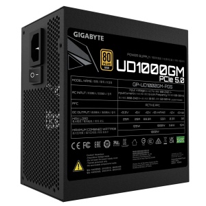 SURSA GIGABYTE UD1000GM 80PLUS GOLD "GP-UD1000GM PG5" (timbru verde 2 lei) - 5