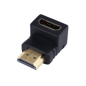 Adaptor HDMI Tata Mama Unghi 90°, Extender Audio Video - Img 1