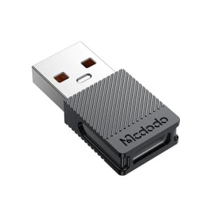 Adaptor OTG, McDodo, Adaptor OTG USB-A 2.0 la USB-C, 5A, Negru