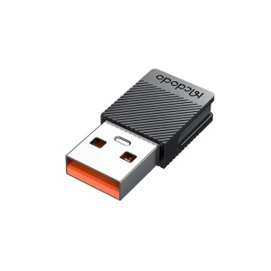 Adaptor OTG, McDodo, Adaptor OTG USB-A 2.0 la USB-C, 5A, Negru - Img 3