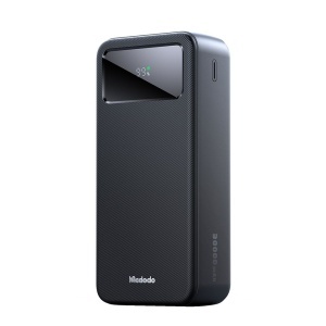 Baterie Externa 30000mAh, 22.5W, McDodo 4240, 2x USB-A, 1x USB-C, QC, PD, Display LED, Negru