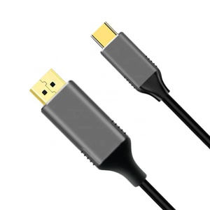 Cablu Adaptor USB Type-C la DisplayPort, Basekit USH221, Rezolutie 4K @60Hz - Img 1