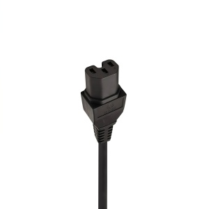 Cablu Alimentare C14 la C15, Basekit, 1.8 Metri, Negru - Img 3