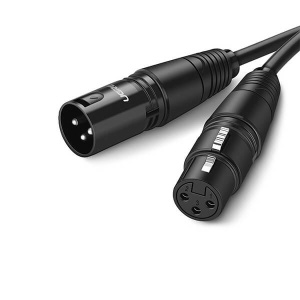 Cablu Audio Stereo XLR Ugreen, Extensie Echipamente Audio, Instrumente, Microfon, Conectori Mama - Tata, 1/2/3/5/8/10/15 m - Img 3