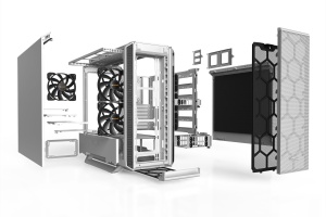 CARCASA be quiet! "SILENT BASE 802", Middle Tower,ATX,fara sursa,3xfan, USB 3.2 gen 1 x 3,USB Type-C x 1,audiox2, PSU shroud, 7+2 sloturi expansiune, iluminare , alb, "BG040"  - 4