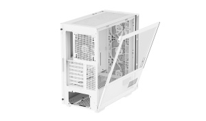 CARCASA DeepCool "CH560 DIGITAL WH", Middle Tower, ATX, fara sursa, sticla securizata,4 ventilatoare incluse,iluminare RGB, alb, USB 3.2 gen 1 x 1, USB Type-C x 1,Jack 3.5mm "R-CH560-WHAPE4D-G-1 " - 6