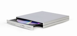 DVD-RW extern, GEMBIRD, interfata USB 2.0, argintiu, "DVD-USB-02-SV"