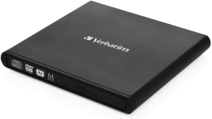 DVD-RW extern, VERBATIM, interfata USB 2.0, negru, "53504"  - 1