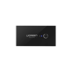 Hub Multiport 2 in 4 Ugreen US216, USB la 4 x USB 2.0, Sharing Switch Selector, Negru - Img 2