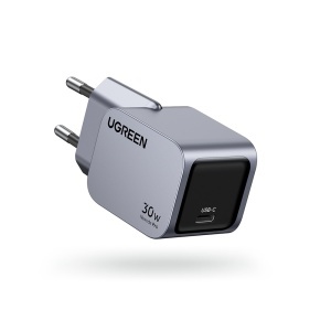 Incarcator Retea 30W, Ugreen Nexode Pro X703, GaN Fast Charge, 1x USB-C, PD3.0, QC4.0+, Space Gray - Img 3