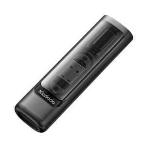 Kit Accesorii 6 in 1, McDodo 1720, Cablu USB-C 0.3m, PD 60W cu Adaptoare si Cutie Depozitare, Slot Card, Cheita SIM, Negru - Img 2