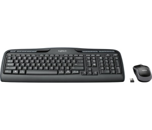 KIT wireless LOGITECH, tastatura wireless multimedia "MK330" + mouse wireless 1000dpi, 3 butoane "M215", black, "MK330" "920-003999"   - 4