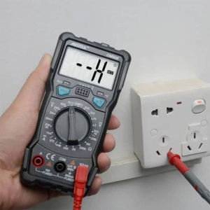 Multimetru Digital Mini Mestek DM 90E, Display Digital, Auto Range, DC / AC Voltage - Img 6