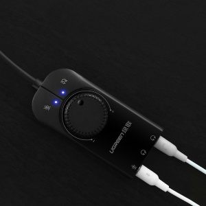 Placa de Sunet Externa, Ugreen, Adaptor USB la Jack 3.5 mm, Control Volum, Negru - Img 3