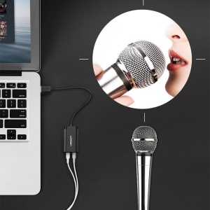 Placa de Sunet Externa, Ugreen, Adaptor USB la Jack 3.5 mm, Negru - Img 7