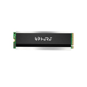 Radiator SSD M.2 2280, UpHere M202, Cooler SSD M.2, Aluminiu, Heat Pipe, Negru - Img 1