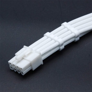 Set Organizatoare Cabluri Sleeve, Basekit, 4 x 24 Pini, 12 x 8 Pini, 8 x 6 Pini, White - Img 2