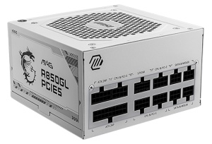 SURSE MSI MAG A850GL PCIE5 850W PSU WHITE "MAG A850GL PCIE5 WHITE" (timbru verde 2 lei) - 1