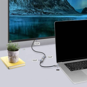 Adaptor USB Type-C la DisplayPort, Basekit USH296, Rezolutie 4K@60Hz - Img 4